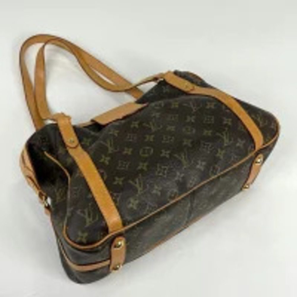 Louis Vuitton Shoulder Bag Stresa Handbag Brown Monogram
